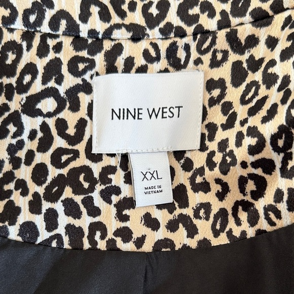 Nine West Animal Print Blazer size XXL New women’s blazer plus size - Picture 5 of 9
